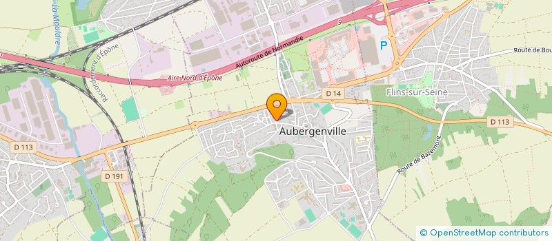 localisation de l'entreprise PHARMACIE NANA  AUBERGENVILLE