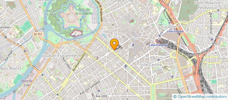 localisation de l'entreprise PHARMACIE NATIONALE  LILLE