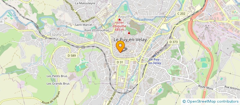 localisation de l'entreprise PHARMACIE NAVOISEAU  LE PUY-EN-VELAY