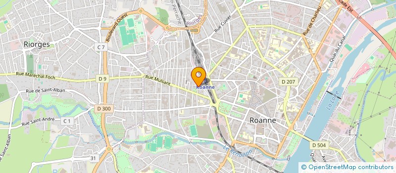 localisation de l'entreprise PHARMACIE NOUVELLE à ROANNE