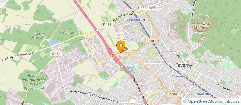 localisation de l'entreprise PHARMACIE NOUVELLE  TAVERNY