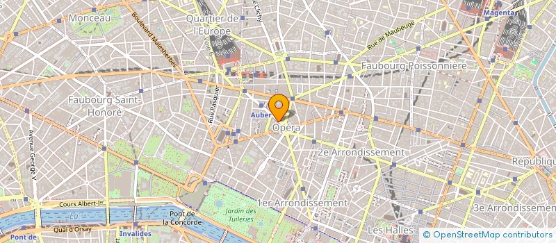 localisation de l'entreprise PHARMACIE OPERA  PARIS