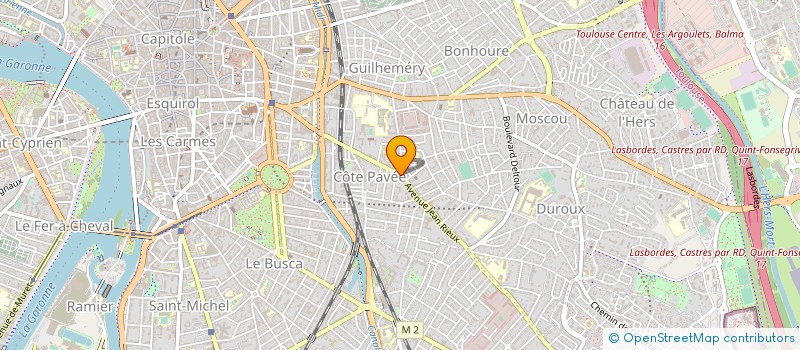 localisation de l'entreprise PHARMACIE PAILLASSE-CARRIER à TOULOUSE