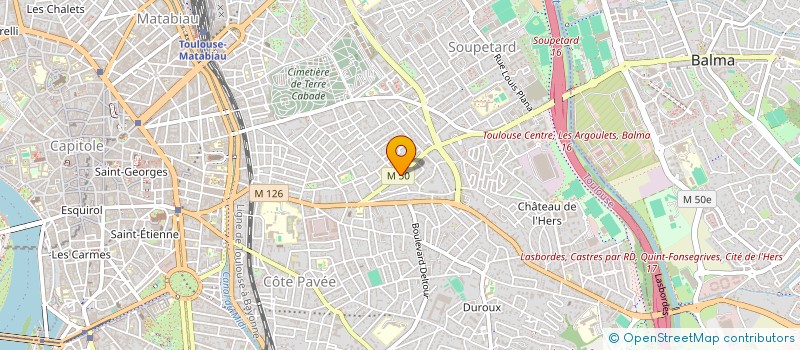 localisation de l'entreprise PHARMACIE PARADIS-VOVIS à TOULOUSE