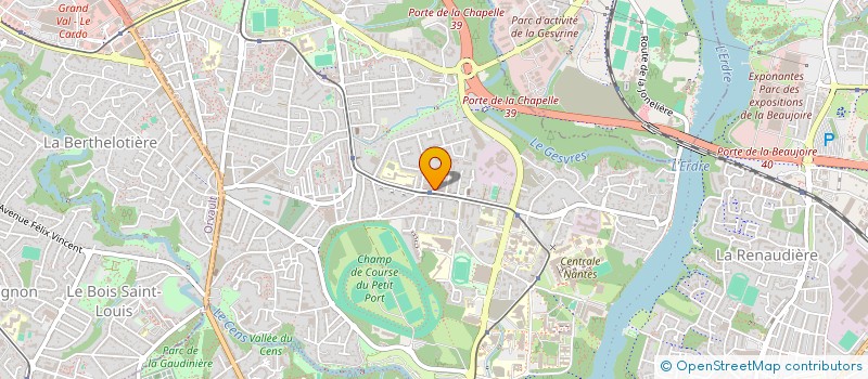 localisation de l'entreprise PHARMACIE PASQUIER à NANTES