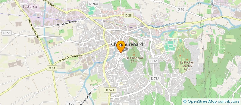 localisation de l'entreprise PHARMACIE PAYAN TARBOURIECH  CHATEAURENARD