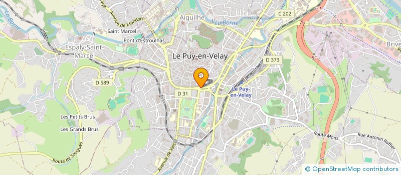 localisation de l'entreprise PHARMACIE PELISSIER  LE PUY-EN-VELAY