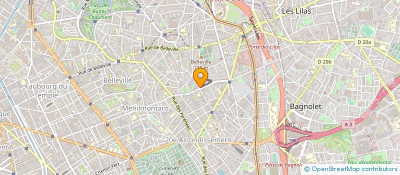 localisation de l'entreprise PHARMACIE PELLEPORT  PARIS