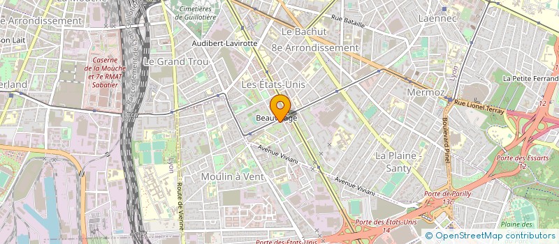 localisation de l'entreprise PHARMACIE PERARD  LYON