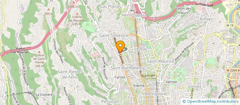 localisation de l'entreprise PHARMACIE PERIN à NICE
