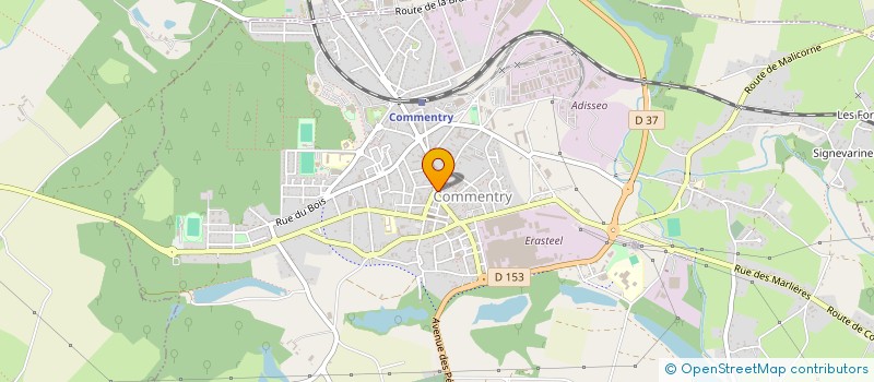 localisation de l'entreprise PHARMACIE PERRIN à COMMENTRY