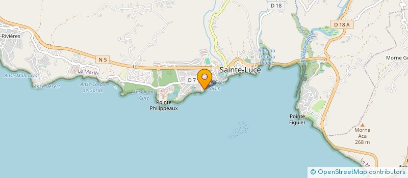 localisation de l'entreprise PHARMACIE PETIT  SAINTE LUCE