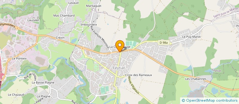 localisation de l'entreprise PHARMACIE PEYRAFORT  FEYTIAT