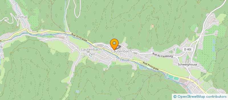 localisation de l'entreprise PHARMACIE PFIFFELMANN  LAUTENBACH