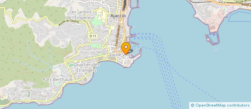 localisation de l'entreprise PHARMACIE PHARMAVENIR à AJACCIO