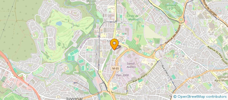 localisation de l'entreprise PHARMACIE PIERRES VIVES à MONTPELLIER