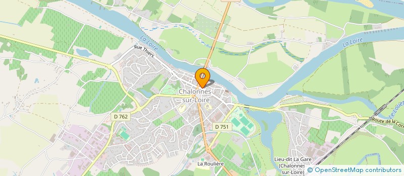 localisation de l'entreprise PHARMACIE PIFFETEAU à CHALONNES-SUR-LOIRE