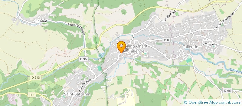 localisation de l'entreprise PHARMACIE PIGNOL à SAINT-AMANT-TALLENDE