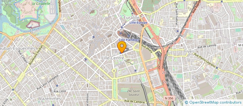 localisation de l'entreprise PHARMACIE PIN ET SANTERNE SNC à LILLE