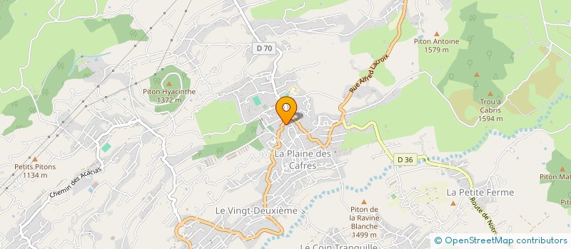 localisation de l'entreprise PHARMACIE PLAINE DES CAFRES à LE TAMPON