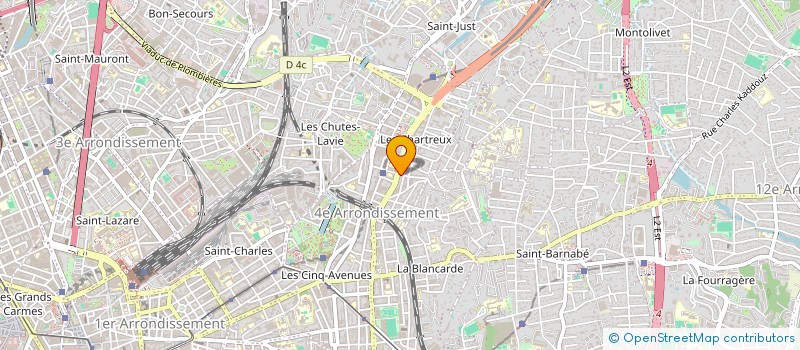 localisation de l'entreprise PHARMACIE PLANTAVIN à MARSEILLE