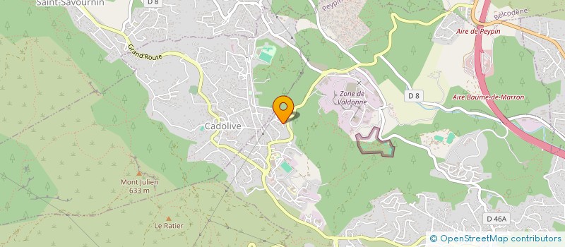 localisation de l'entreprise PHARMACIE PLEIN SUD  PEYPIN