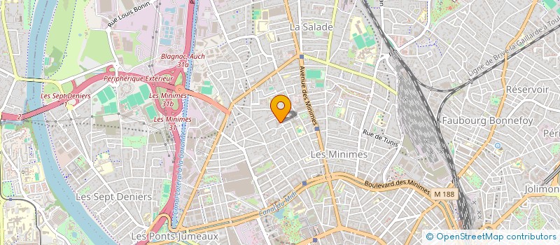 localisation de l'entreprise PHARMACIE POULAIN à TOULOUSE