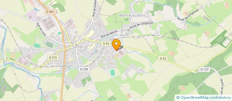 localisation de l'entreprise PHARMACIE POYER GREGOIRE  SAMER