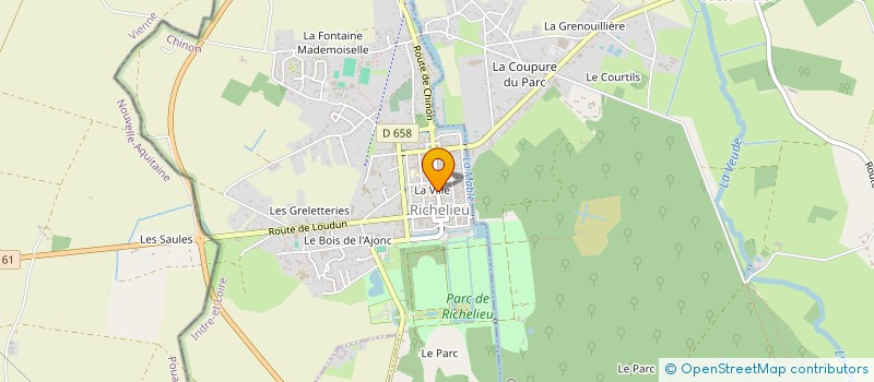 localisation de l'entreprise PHARMACIE PRINCIPALE  RICHELIEU