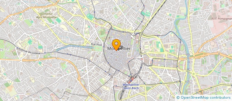 localisation de l'entreprise PHARMACIE PRINCIPALE à MONTPELLIER