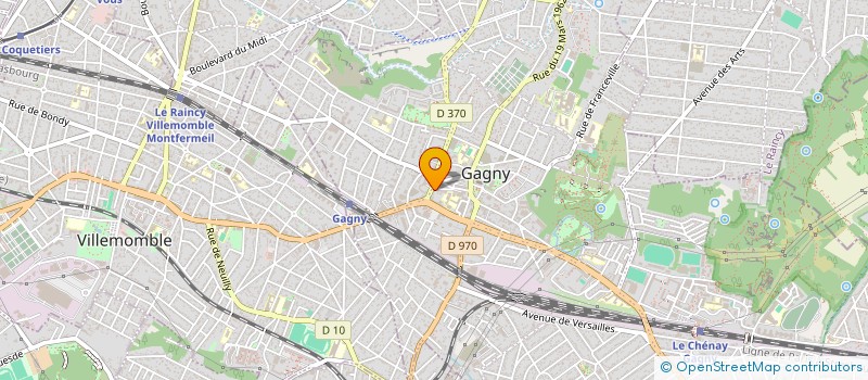 localisation de l'entreprise PHARMACIE PRINCIPALE à GAGNY
