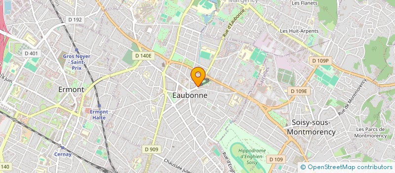 localisation de l'entreprise PHARMACIE PRINCIPALE D'EAUBONNE à EAUBONNE