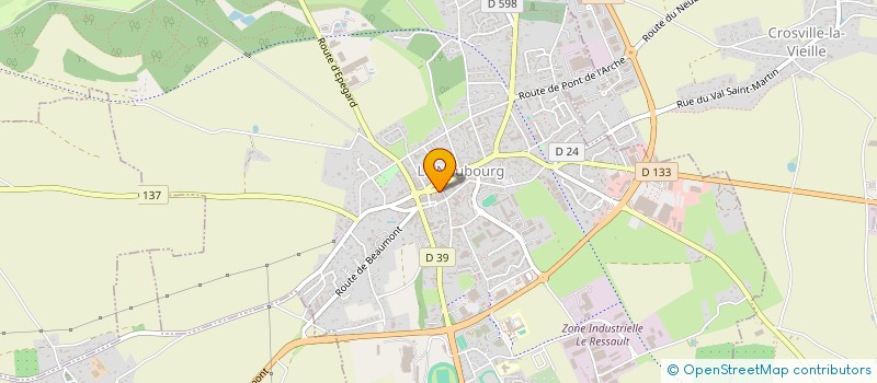 localisation de l'entreprise PHARMACIE PRINCIPALE DU NEUBOURG  LE NEUBOURG