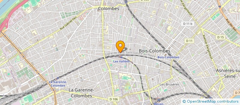 localisation de l'entreprise PHARMACIE RABARON à COLOMBES