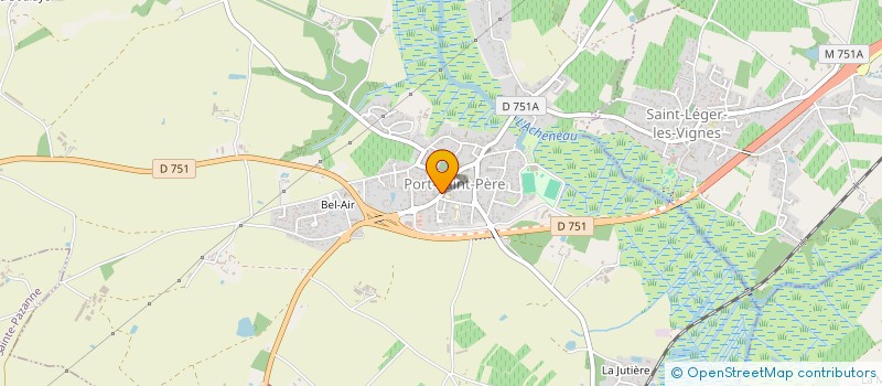 localisation de l'entreprise PHARMACIE RABREAU à PORT-SAINT-PERE
