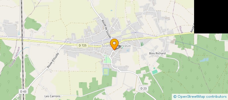 localisation de l'entreprise PHARMACIE RALAIVOAVY  SCORBE-CLAIRVAUX