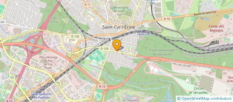 localisation de l'entreprise PHARMACIE RALAMBOTIANA  SAINT-CYR-L'ECOLE