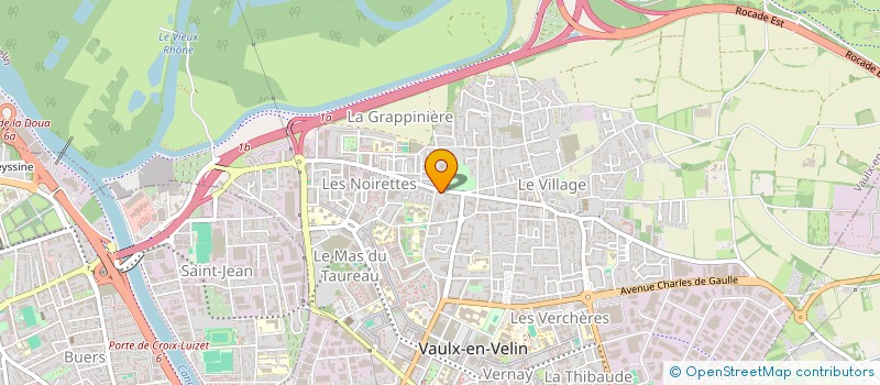 localisation de l'entreprise PHARMACIE RAMON  VAULX-EN-VELIN