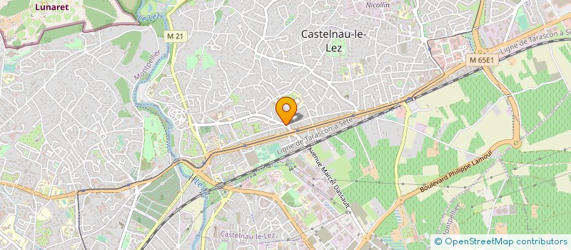 localisation de l'entreprise PHARMACIE RAUTURIER CORBIERE à CASTELNAU-LE-LEZ