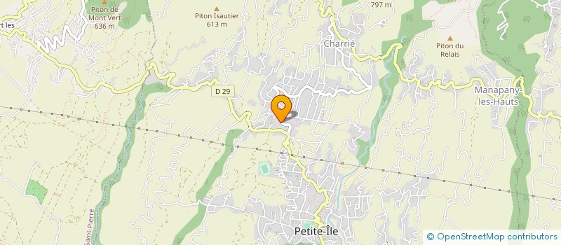 localisation de l'entreprise PHARMACIE RAVINE DU PONT  PETITE-ILE