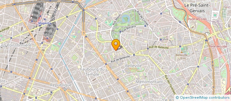 localisation de l'entreprise PHARMACIE REBEVAL  PARIS