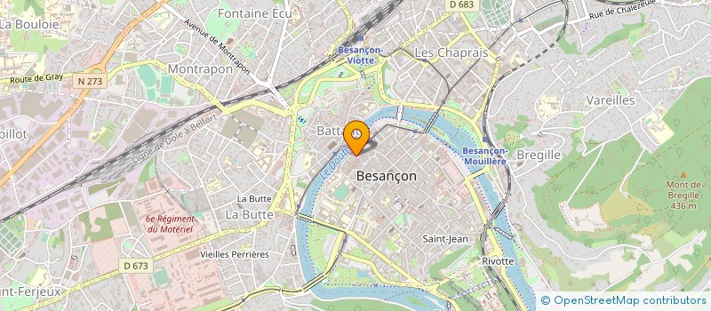 localisation de l'entreprise PHARMACIE REGIONALE à BESANCON