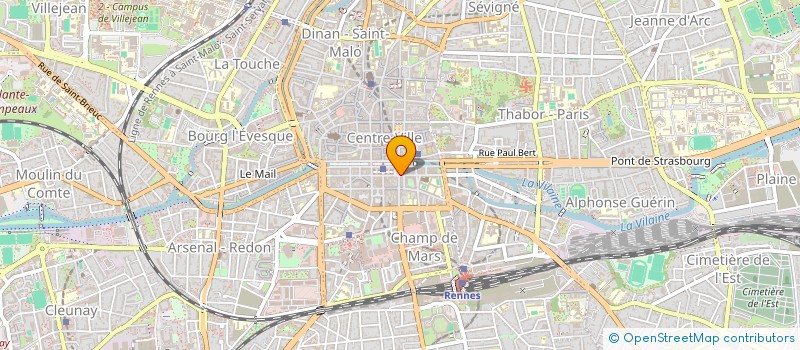 localisation de l'entreprise PHARMACIE REPUBLIQUE PRE BOTTE  RENNES