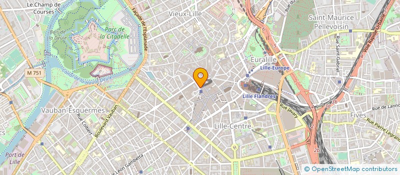localisation de l'entreprise PHARMACIE RIHOUR  LILLE