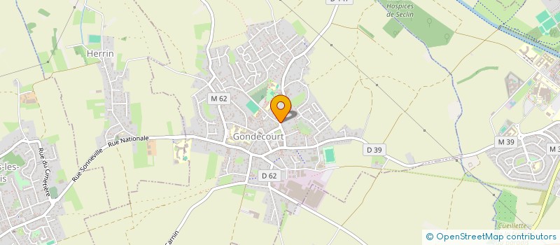 localisation de l'entreprise PHARMACIE RITTER  GONDECOURT