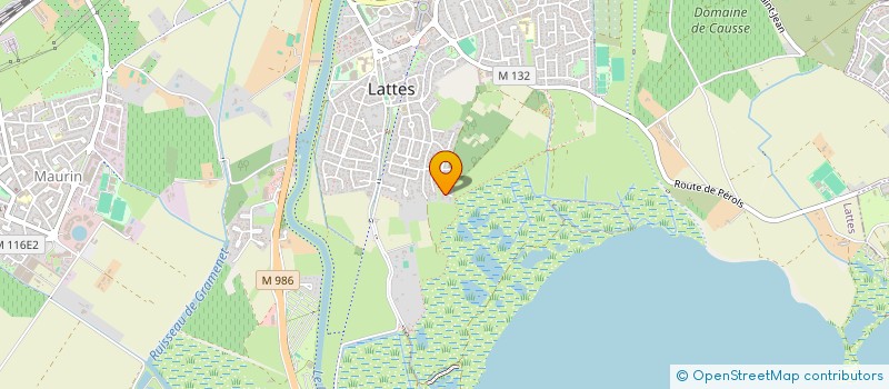 localisation de l'entreprise PHARMACIE RIVE GAUCHE à LATTES