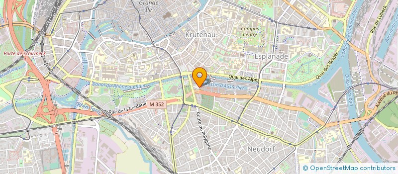 localisation de l'entreprise PHARMACIE RIVETOILE à STRASBOURG