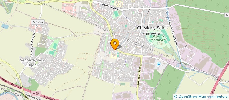 localisation de l'entreprise PHARMACIE ROBERT  CHEVIGNY-SAINT-SAUVEUR