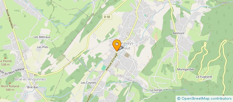 localisation de l'entreprise PHARMACIE ROMEO  VAULNAVEYS-LE-HAUT