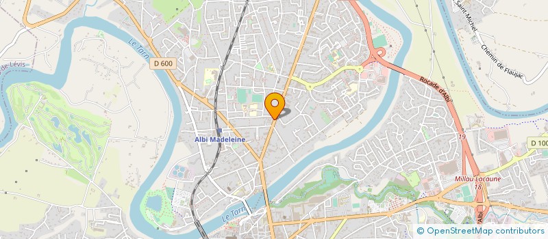 localisation de l'entreprise PHARMACIE ROQUES à ALBI